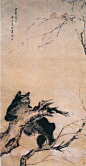 袁江(清代画家)国画山水作品