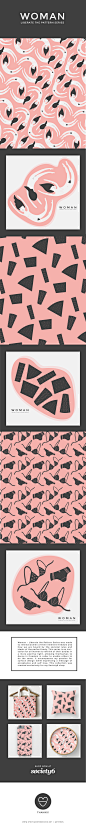 Woman - Liberate the Pattern Series : Woman - Liberate the Pattern Series was made to remind women of their inherent freedom and how we are bound by the societal rules and ideals of the perfect body. This series is an invitation for all women to rethink o