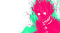 插画 壁纸 背景图 1920x1080 Mob Psycho 100 anime Kageyama Shigeo white  background