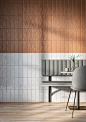 "Homemade X" wall tiles : "Homemade X" ceramic wall tiles serie, VitrA Tiles.Line extension to Hommemade serie with more expressive trending colours such as emerald , saphire blue and copper  更多高品质优质采集-->>@大洋视觉
_背景素材 _T2018823 #率