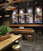 KKOne广场|特色米粉店设计-现代风格餐厅设计-主题餐厅设计-深圳餐厅装修设计