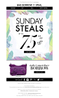 Bag Borrow or Steal - Sunday Steals | Up to 75% off!