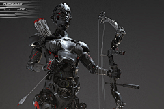 Lucian-Qu采集到科幻机甲机械角色