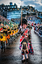 The Royal Edinburgh Military Tattoo, Scotland.