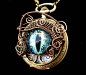 Wire Wrap Super Shift Time Piece Pocket Watch 2 by *LadyPirotessa