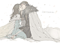 Kiss in Eyrie by *Wavesheep on deviantART