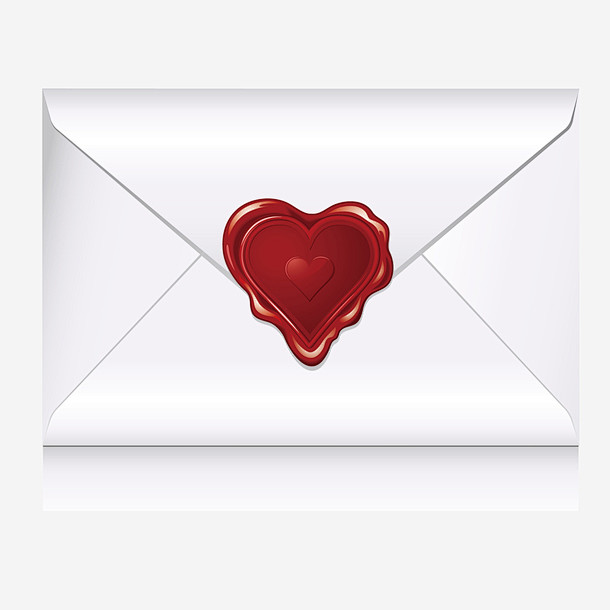 信封爱心