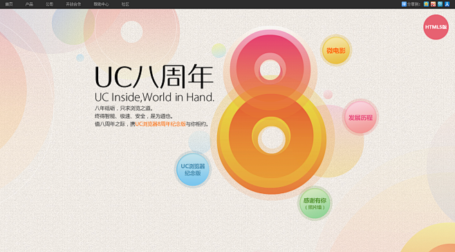 UC8周年