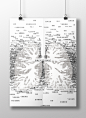 呼吸系列公益海报及字体设计 - 视觉中国设计师社区