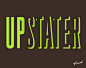 Upstater 印刷优雅现代细长英文字体  - PS饭团网