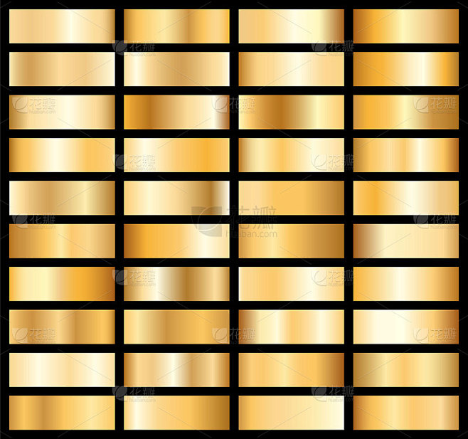 Collection of golden...