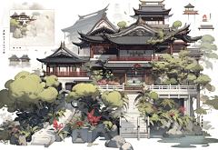 为你花开的季节采集到国风Q版，简洁画风