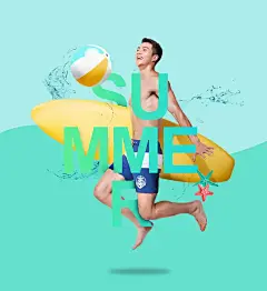 图片[2]-11款时尚动感人物字母创意海报夏日夏季海报模板PSD分层设计素材-爱设计爱分享c