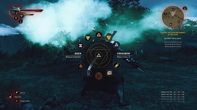 Witcher 3—UI & Gwint...