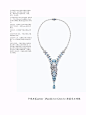 卡地亚(Cartier )Panthe re Givrée 海蓝宝石项链