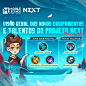 Photo by Mobile Legends: Bang Bang (BR) on June 06, 2024. May be an image of text that says 'MOBILE ΝΣΤ LEGENDS BANG BANG M UISÃO GERAL DOS NOUOS EQUIPAMENTOS E TALENTOS DO PROJETA Project Next NEXT NOVOS TALENTOS NOVO EQUIPAMENTO Perfurador Celestial Esp