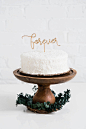 forever Cake Topper //  Cake Topper // Wedding Cake Topper // image 0