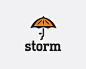 storm标志设计 雨伞 遮阳伞 头盔 安全帽 施工 商标设计  图标 图形 标志 logo 国外 外国 国内 品牌 设计 创意 欣赏