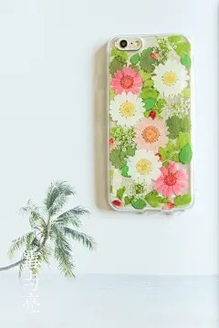 雪与亮 干花永生花手机壳鲜花真花手机壳苹果iphone6/7/6p-盛夏-淘宝网