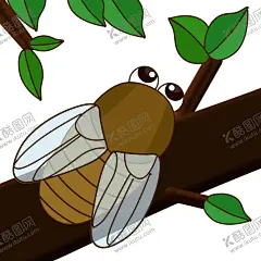 动物蝉的卡通插画 【酷图网】知了,爬叉,宠物,萌宠,翅膀,苍蝇,昆虫世界,特写背景,卡通漫画,幼儿园,宏观,棕色知了,夏天,夏日炎热,自在,昆虫类,蝴蝶,蝉,黑白,标本,水牛,毛毛虫,甲壳虫,蜗牛,蜘蛛,动物图形元素,野生动物,生物世界,黑白昆虫,绘画美术,卡通动漫,手绘插画,艺术剪影,动物世界,动物表演,童话世界,儿童绘本