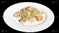 意大利细面条,虾,橄榄油,餐具,水平画幅,膳食,小吃,特写,海洋,盘子