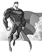 Sketch::Superman by KharyRandolph.deviantart.com