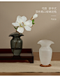新中式玻璃花瓶
