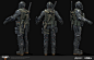 Spectre - Call of Duty: Black Ops 4, Peter Zoppi : I was responsible for the entire character from start to finish, working from concept art.   I created the blockout and transitioned to High Poly, Low Poly, UVs, Texture Painting and Game Integration

Bla