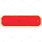 矢量红色按钮免抠元素