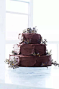 巧克力婚礼蛋糕~另类最浓最重的爱意-兴趣部落