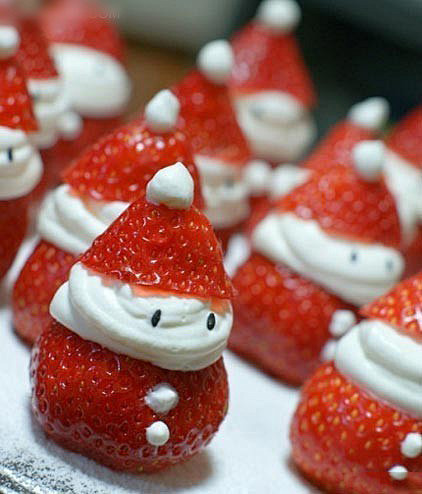草莓圣诞老人，太萌、太美味了！！！[花心...