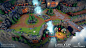 Lance A Lot - Crossroads Rework, Tobias Forsling : This is one of the levels we reworked from the Classic version of the game. The purpose of the rework was to have the level more gameplay friendly and more visually appealing. 
The old version of the leve