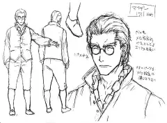 绘画技能分享|线稿分享第110期——《Baccano！(永生之酒、バッカーノ！)》线稿设定集_主题_Zero_Fighter