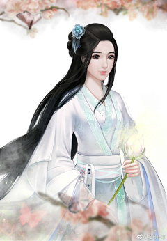 大脸猫先森采集到素材—古风女