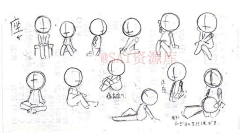 蓝の染采集到漫画技法