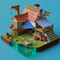 akshay-sawant-stylized-house