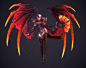 Queen of Black wings, eWhitewolf (seeun_Park) : Queen of Black wings.!<br/>Character 3D hipoly model. <br/>2018.<br/><a class="text-meta meta-link" rel="nofollow" href="https://blog.naver.com/ds11ptn/221426853