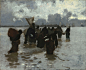 Fisherwomen Returning, ca. 1877