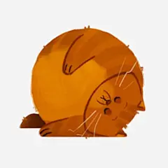 卡通胖猫咪高清素材 卡通猫咪 手绘猫咪 猫咪免扣元素 猫咪插画 黄色猫咪 免抠png 设计图片 免费下载