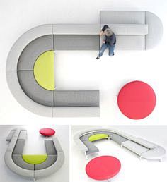 Cool Curved Couch: D...