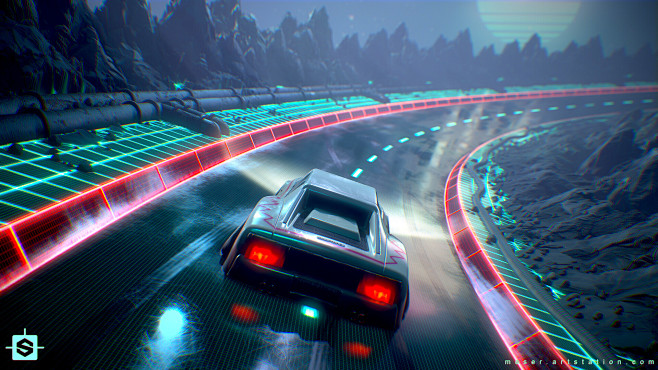 Synthwave Material, ...