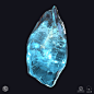 Blue Aqua Aura Quartz, Louis Martin : Hello everyone !
I present to you a study of an blue aqua aura quartz material, a type of rock crystal. 
100 % made on Substance Designer. Rendered on Marmoset.