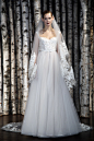 抹胸婚纱 Naeem Khan Bridal Spring 2015春夏婚纱发布