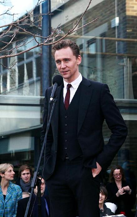 Tom Hiddleston at th...