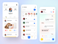 Orix Pet Community colourful adoption dog cat pet care animal minimal uiux app interaction animation popular shot popular dribbble best shot orixdesign orixagency orix project pet