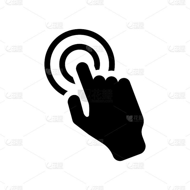 选择图标。时尚的选择标志概念从用户界面和Web导航的白色背景