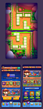 Mobile Game Design Mobile app Game Art icon design  game artist game arts UI/UX mobile game ui design