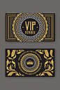 黑金VIP卡模板设计