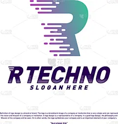 品牌名称,概念,英文字母R,数字化显示,传媒,商务,字母,信函,设计