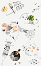 Food infographic  ACCENTS food styling: Gonzalo Azores x Barclaycard